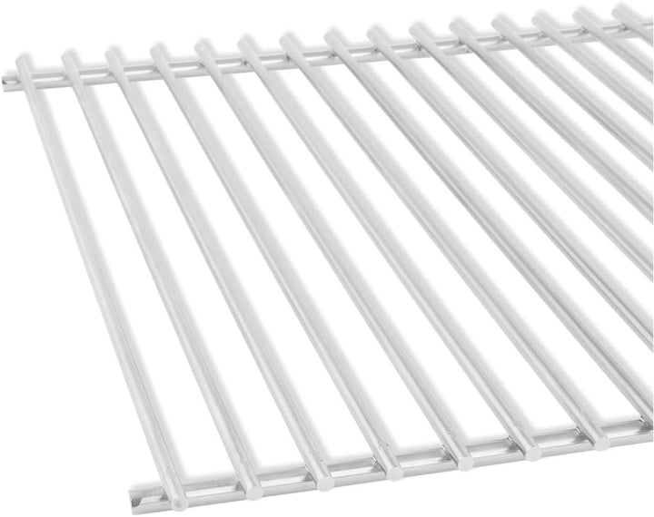 DEOS Edelstahl Grillrost 60 x 33 cm - Robustes BBQ Rost AISI 304 - Drahtdurchmesser 5/7 mm - Univers