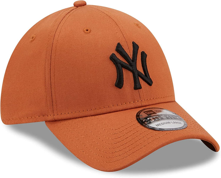New Era New York Yankees MLB League Essential Toffee 39Thirty Stretch Cap S-M 3930-Yankees-Toffee-#2
