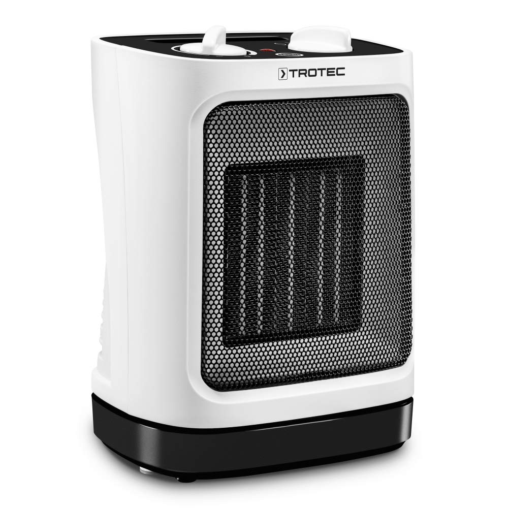 TROTEC TFC 17 E Keramik-Heizlüfter Keramik-Heizung 60° -Oszillation 2000 Watt Heizleistung für Räume