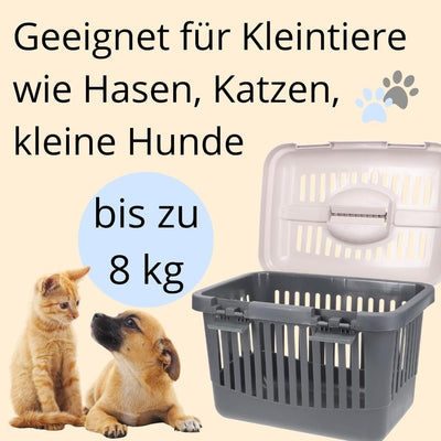 Transportbox Oben Öffnen Hunde Katzen Kleintier Transport Box Katzenbox Hundebox Open Top Stressfrei
