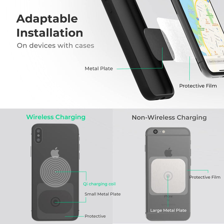 iOttie iTap 2 Magnetic Air Vent Car Mount Halterung für iPhone XS Max R 8 Plus 10 W für Samsung Gala