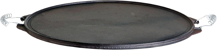 Paella World International Gusseisengrillplatte Light, Schwarz, Ø 42 cm, Ø 42 cm