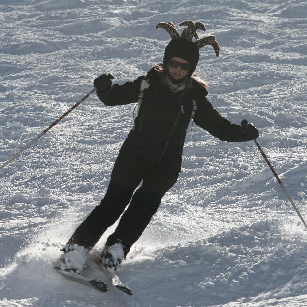 COOLCASC® Showtime - Skihelmüberzug - Elastische Lycra-Schutzhülle, lustig und niedlich - Ski & Snow
