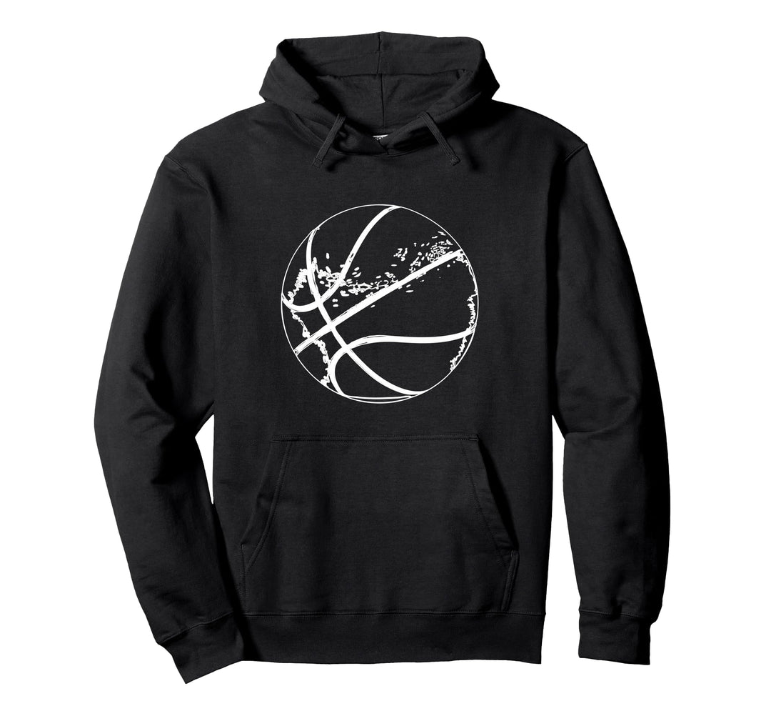 Jungen Basketball Skizze Basketballspieler Pullover Hoodie