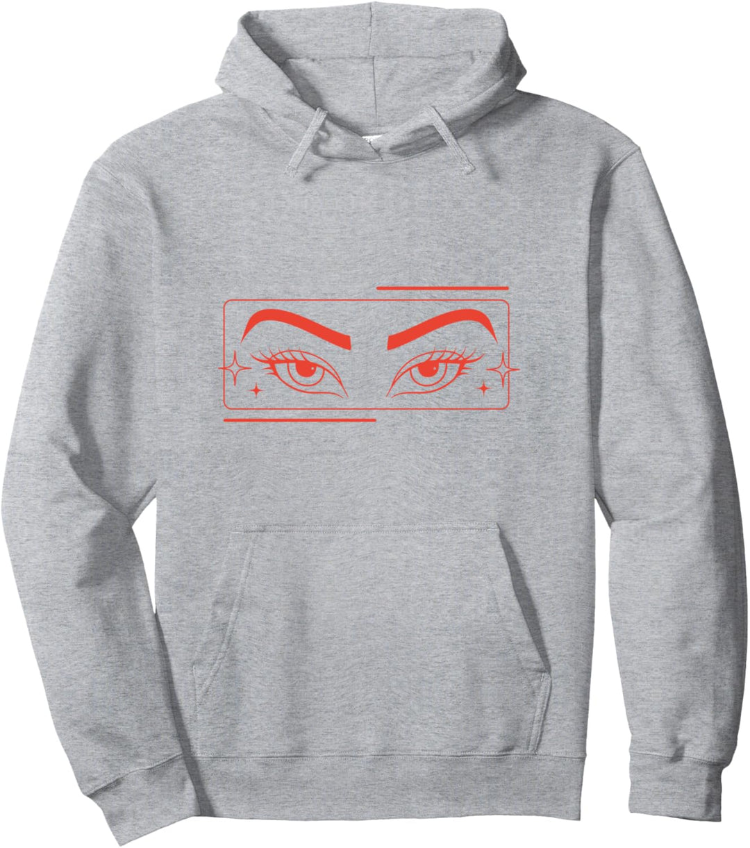 Frau Augen Damen Pullover Hoodie