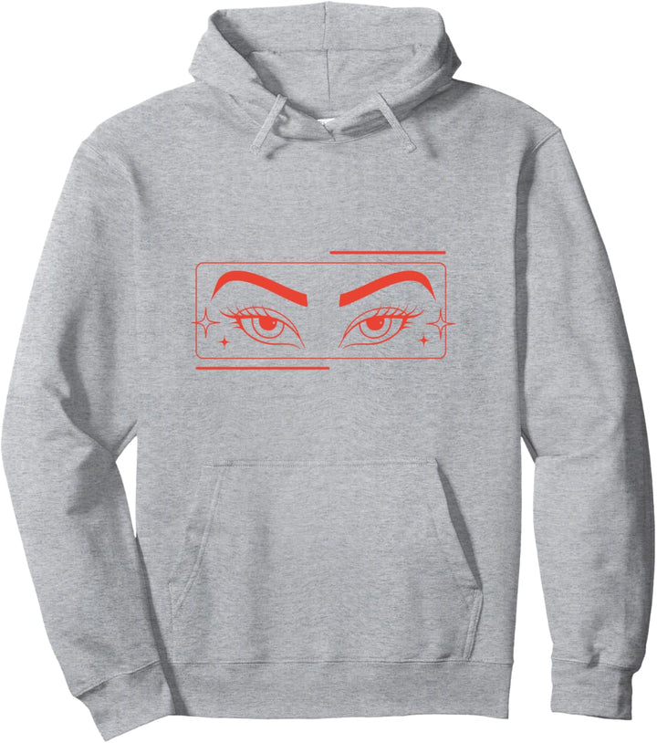 Frau Augen Damen Pullover Hoodie