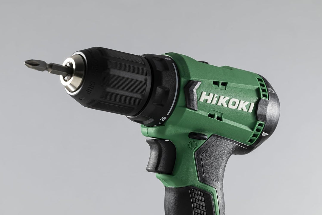 HiKOKI Akku-Bohrschrauber DS18DA (18V, Li-Ion, 50 Nm, 20-stufige Drehmomenteinstellung, LED, im Tran