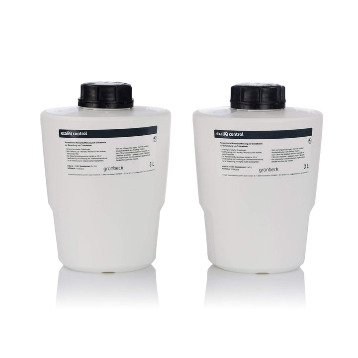 Grünbeck Mineralstofflösungen exaliQ 2 x 3 Liter, Grünbeck Mineralstofflösungen:exaliQ control, exal