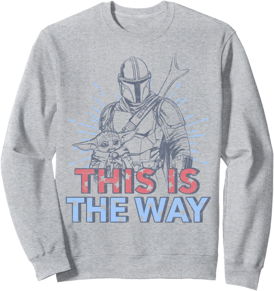 Star Wars: The Mandalorian Fourth Of July Mando & The Child Sweatshirt