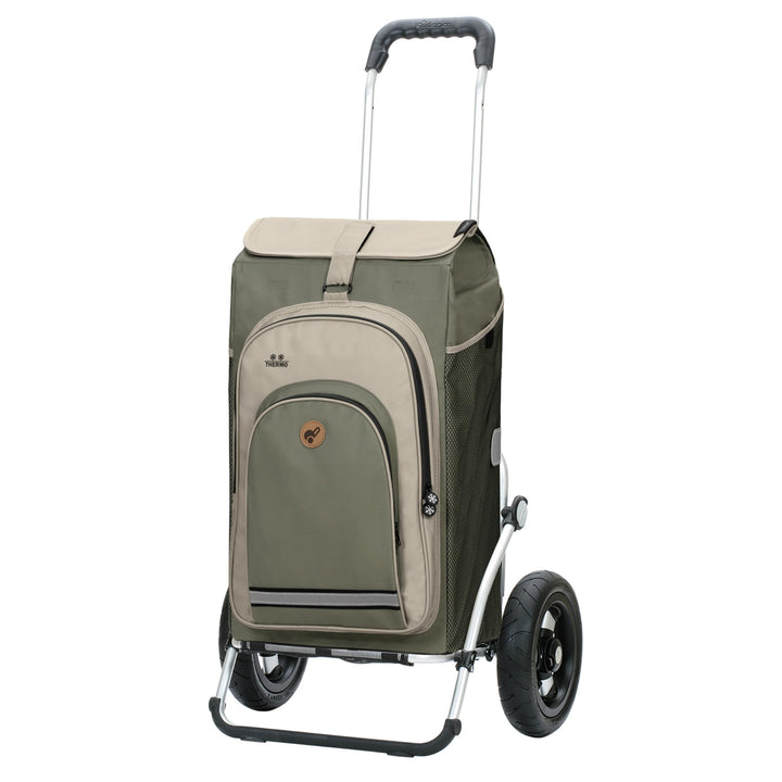 ANDERSEN Einkaufstrolley - Royal Shopper Hydro 2.1 grau 62 L Bike, Einkaufsroller, Rucksack, Thermo,