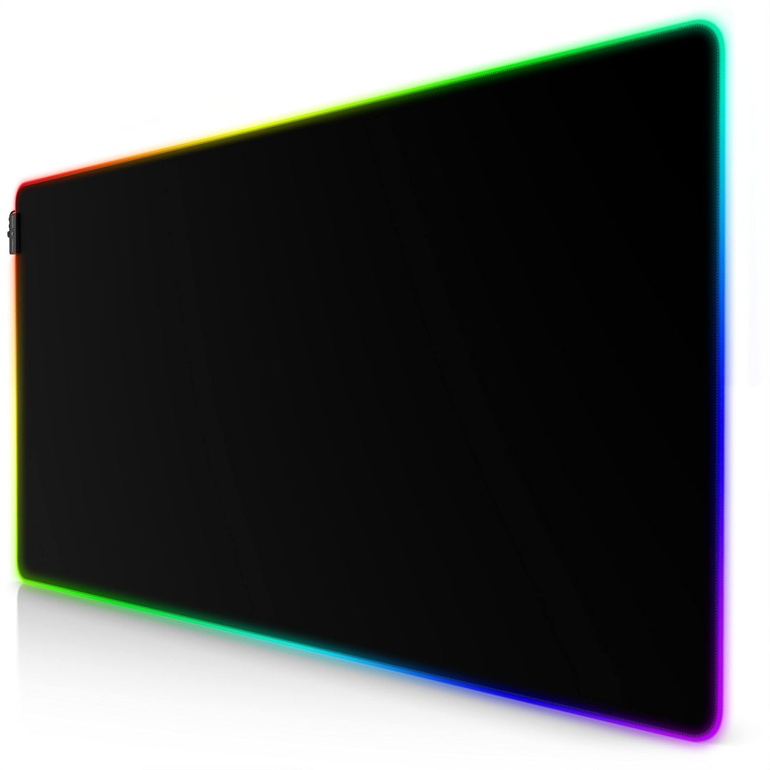 Titanwolf - XXXL RGB Gaming Mauspad – 1200 x 600 mm - Mousepad - LED Multi Color - 7 LED Farben Plus