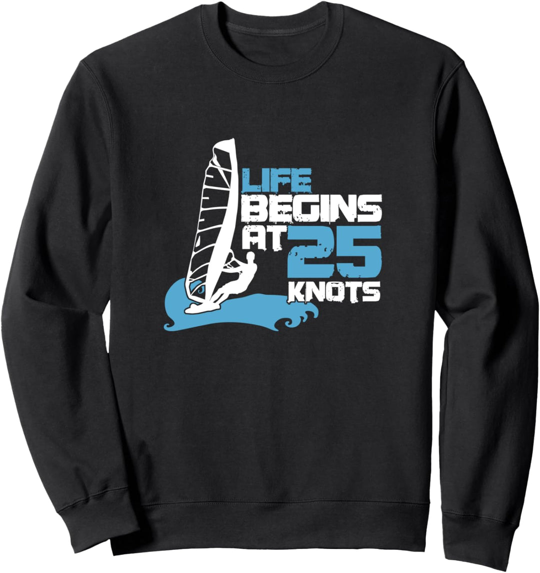 Windsurfen Windsurfer Wassersport Surfbrett Segel Geschenk Sweatshirt