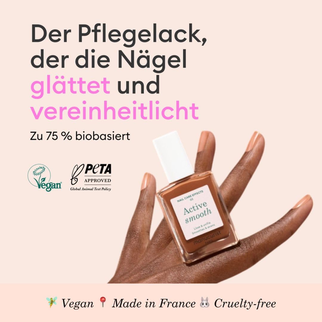 MANUCURIST Active Smooth 03 Nagellack Bronze-töne Reparierende und Glättende Nagelpflege - Nagellack