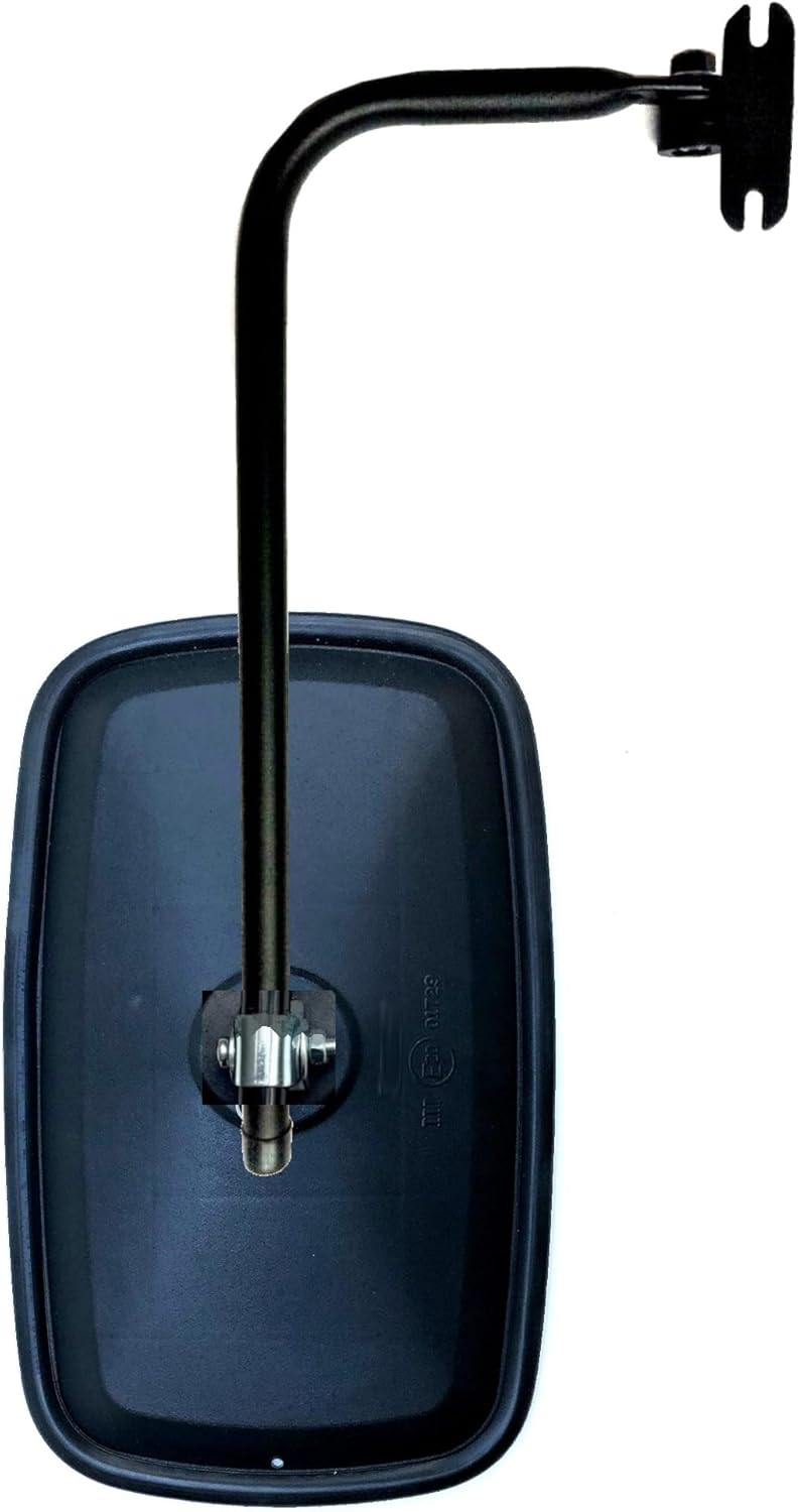 Aussenspiegel Traktor 232x145 mm ø10 mit Spiegelhalter Set Universal Rückspiegel für Traktor LKW Bag