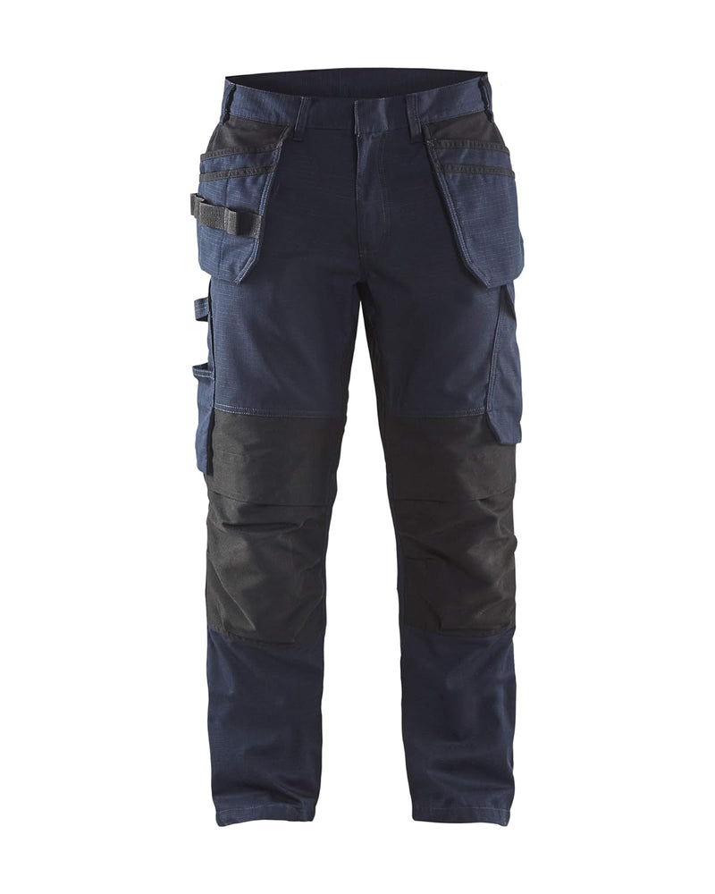 Blakläder 149613308699C58 Service Bundhose mit Nageltaschen Grösse in marineblau/Schwarz, C58 58 Dar