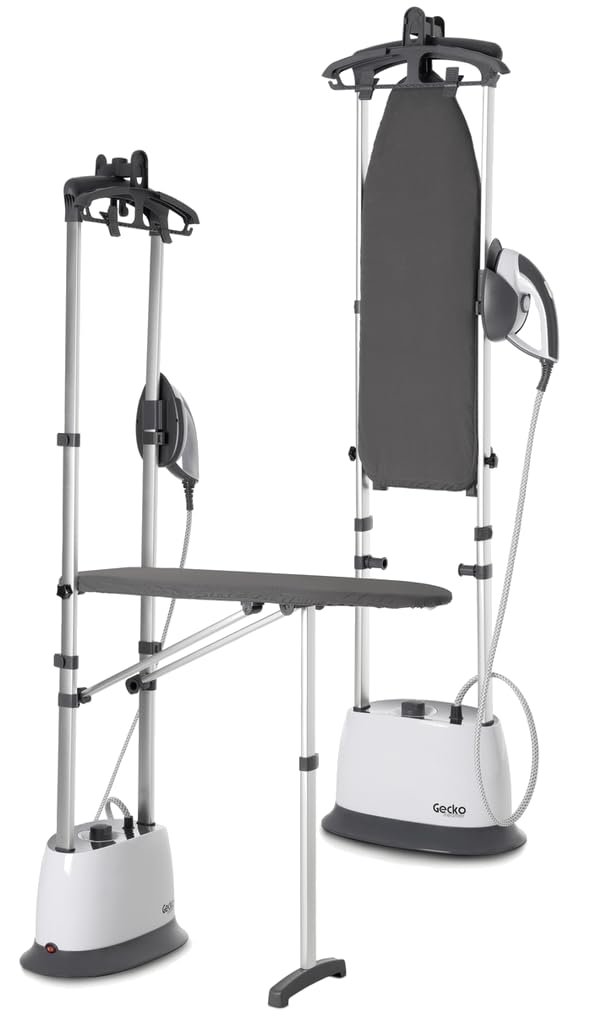2-in-1 Dampfglätter mit Bügeltisch – All-in-One Gerät 2200W, 4 bar, 50 g/min – Vertikales & Horizont
