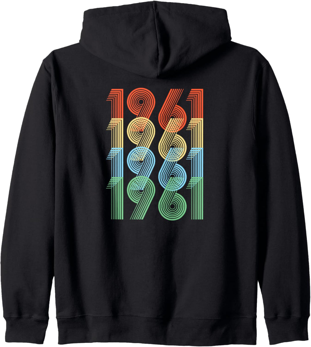 1961 Geburtstagsgeschenk Kapuzenjacke