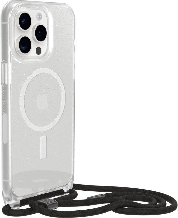 OtterBox React Necklace Hülle mit MagSafe für iPhone 15 Pro Max, schützende Hülle mit verstellbarer