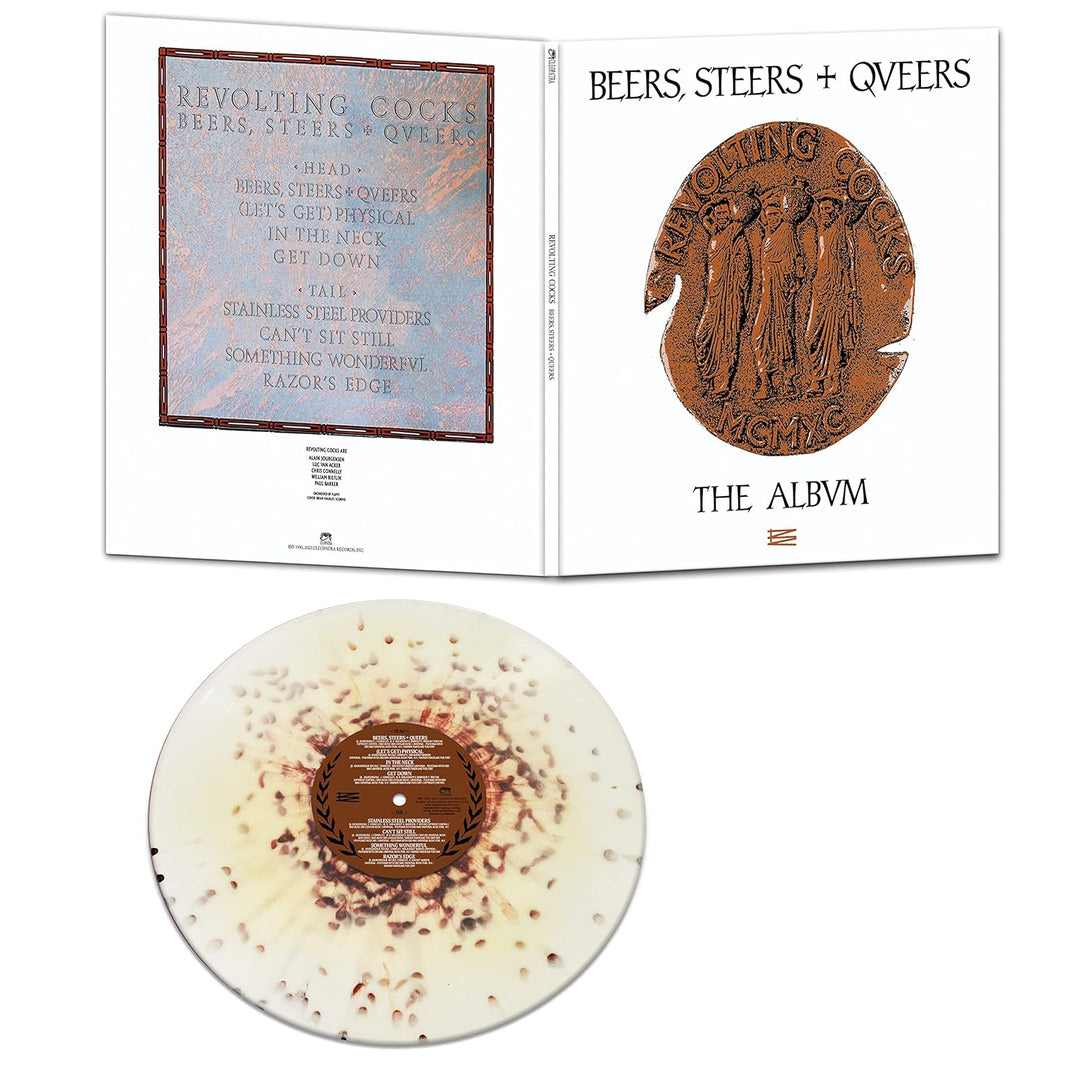 Beers, Steers & Queers (Bronze/White), Vinyl