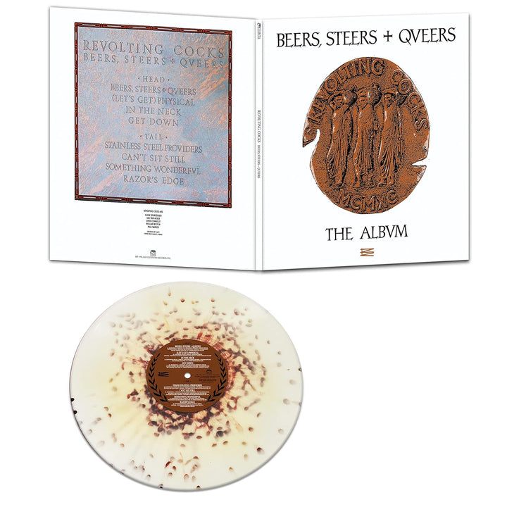 Beers, Steers & Queers (Bronze/White), Vinyl