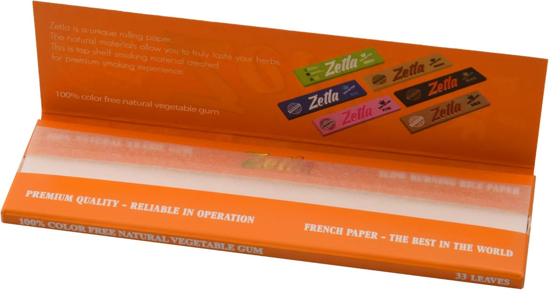 Zetla Rolling Papers Orange