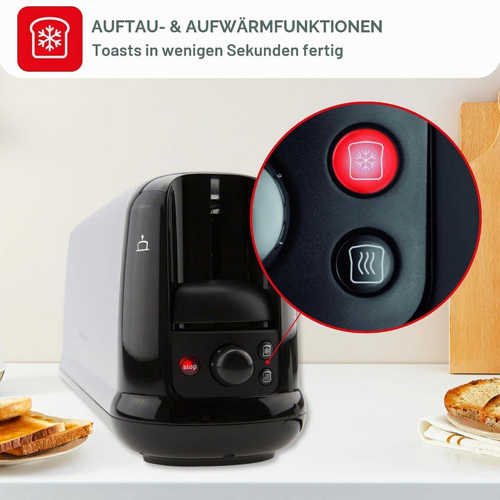 MOULINEX LS260800 Subito Toaster - Edelstahl und Schwarz
