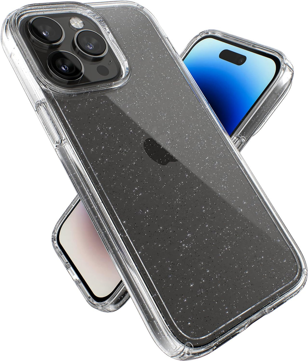 Speck Klare iPhone 14 Pro Max Hülle - Fallschutz mit kratzfester Dual Layer Slim Phone Case für 6,7