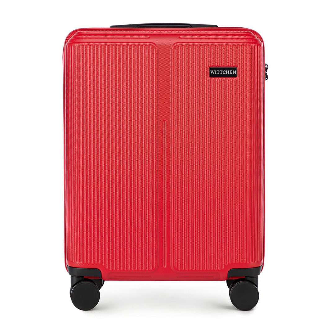 WITTCHEN Stripes Line | Kabinenkoffer 55 × 39 × 20 cm (M) | Hartschale ABS handgepäck Koffer 36 l, 4
