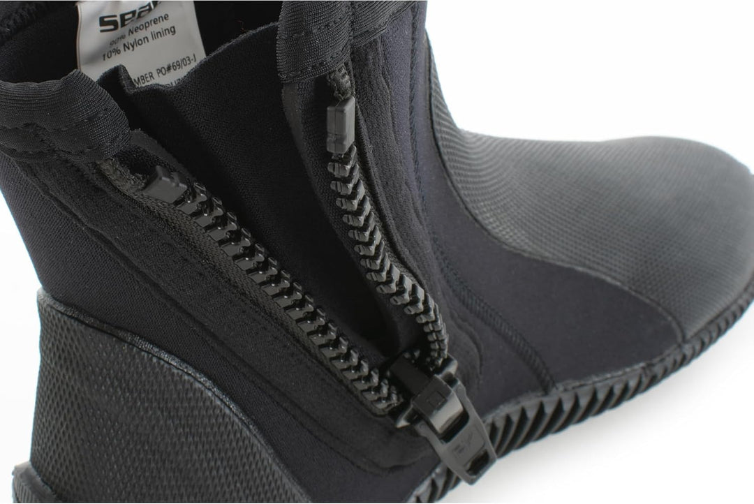 Seac Regular, 5 mm starker Neopren-Tauchstiefel mit halbstarrer Sohle und Fersen- sowie Knöchelschut