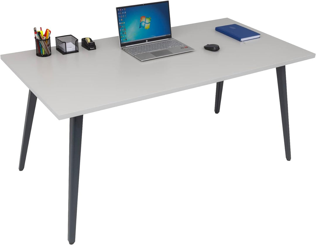 furni24 Tischplatte 120x80cm Schreibtischplatte–Perfekt für höhenverstellbare Schreibtische, Compute