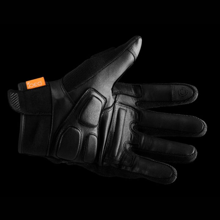 Furygan Jet D3O EVO - Motorradhandschuhe für Herren - 100% Lederhandfläche - Komfort - Sommerhandsch
