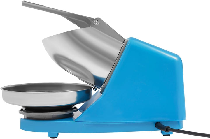 380 W elektrischer Eiszerkleinerer, Zerkleinerungsmaschine, Edelstahl, zerkleinertes Eis 65 kg/h, Ho