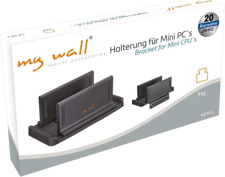 My Wall Halterung für Mini PC s - VESA: 75/100