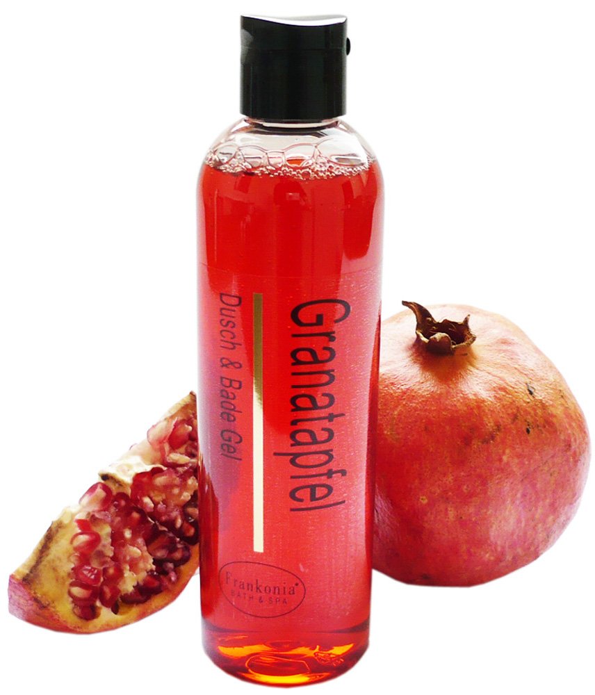 Frankonia BATH & SPA Granatapfel Duschgel Badeschaum mit Mandelöl, 250ml