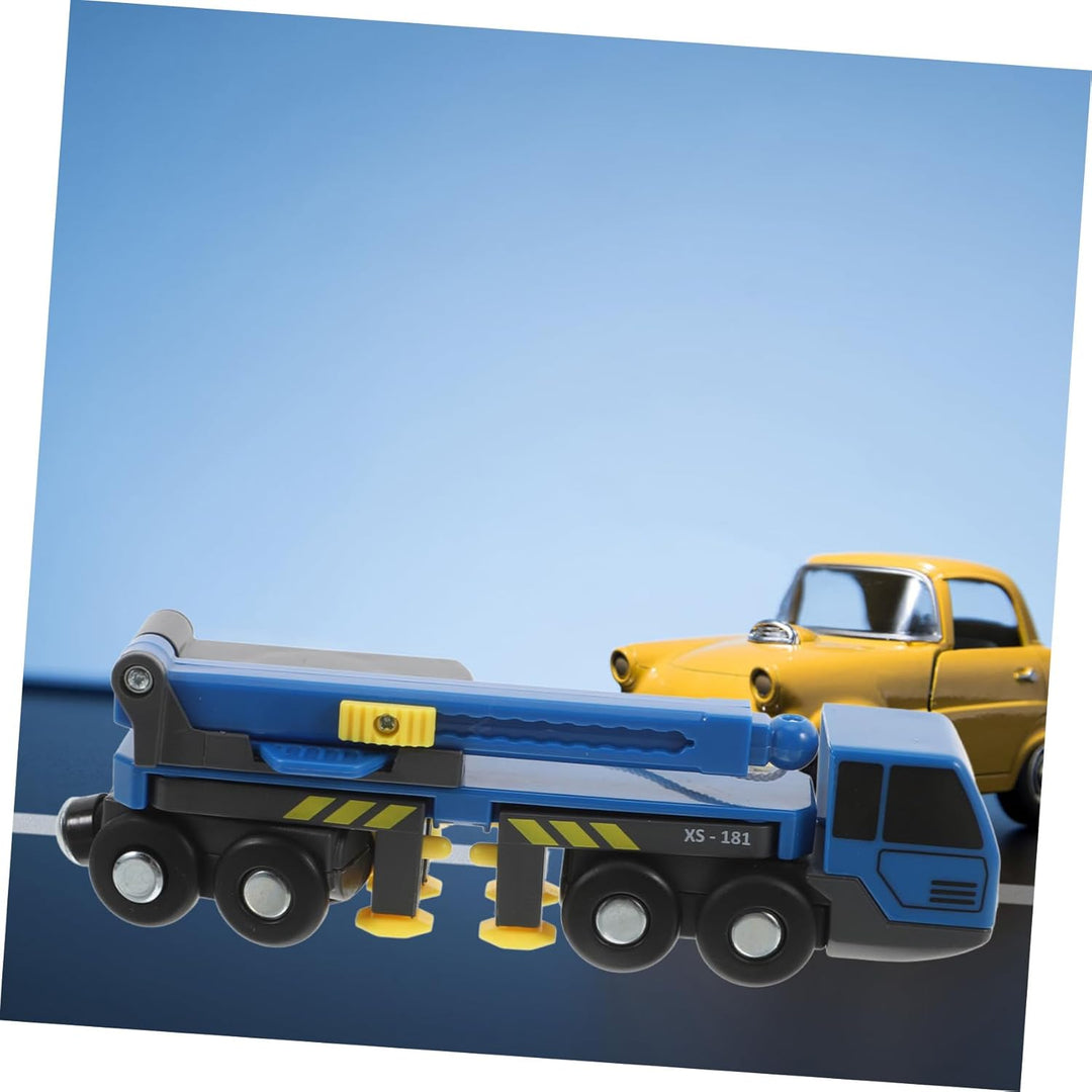 Yardwe Teleskopkran Simulationstechnik Autospielzeug Kranmodell Technikautospielzeug Hubwagenmodell