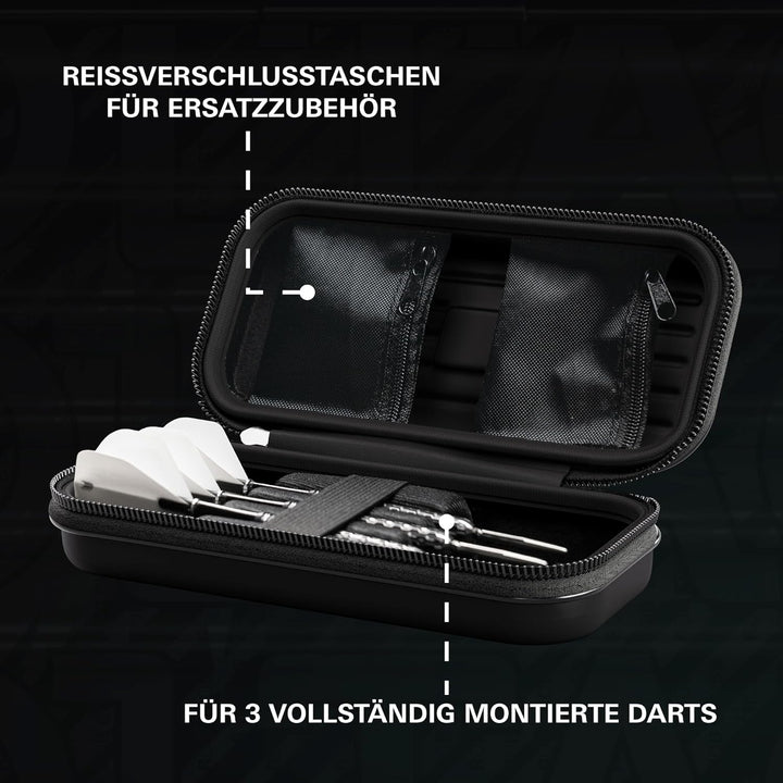 Target Darts Rob Cross Ghost Series Takoma Wallet Regular – Dartkoffer schwarz/weiss | Voltage“ Dart