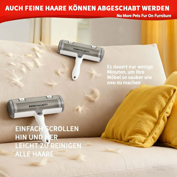 Tierhaarentferner für Sofa, Kleidung, Teppich & Auto – Wiederverwendbare Bürste & Fusselbürste für H
