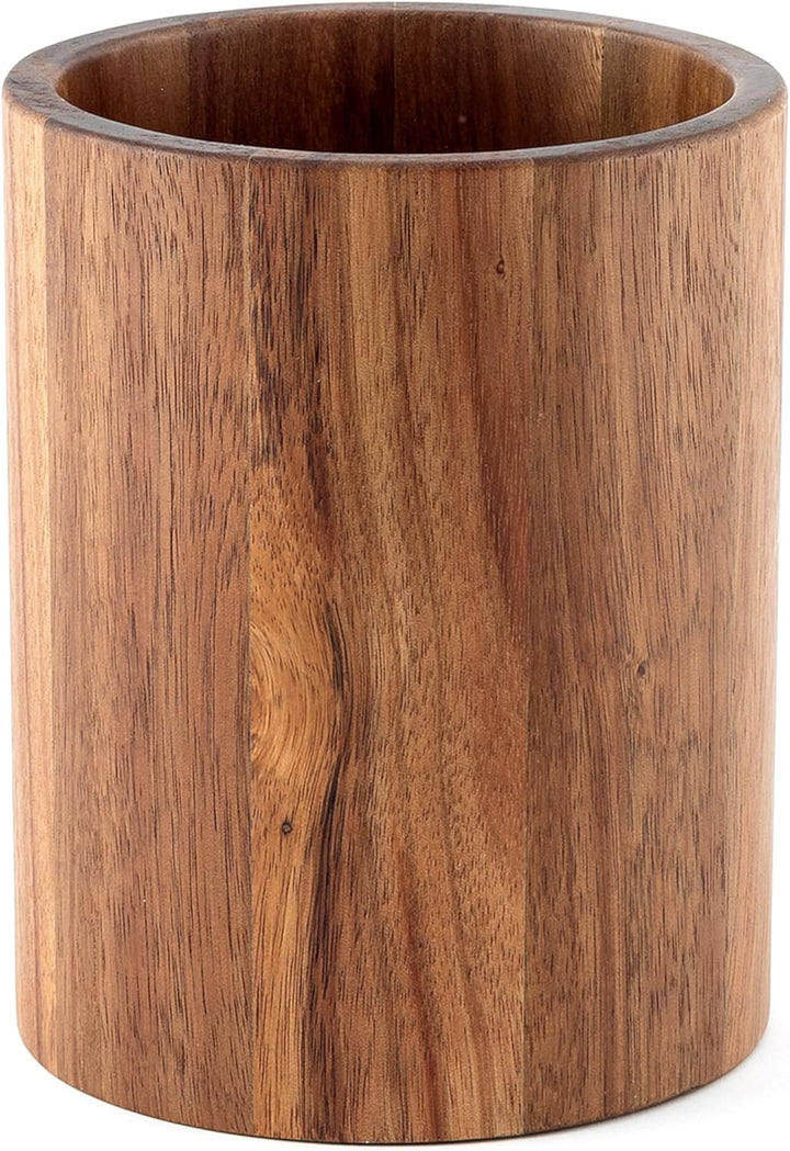 Küchenhelfer Set aus Holz - Grillzange, Schneebesen, Pfannenwender, Holzlöffel und Nudelschöpfer 9 t