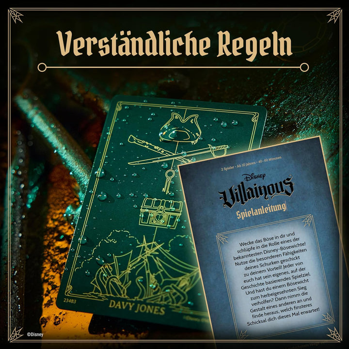 Ravensburger 24830 - Disney Villainous - Deutsche Ausgabe der 7. Erweiterung von Villainous, für 2 o