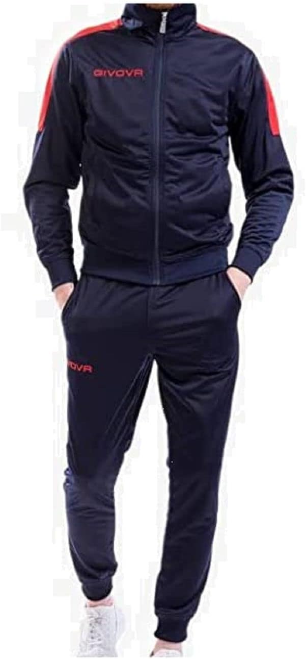 Givova Tr033 Jumpsuit, Schwarz / Weiss