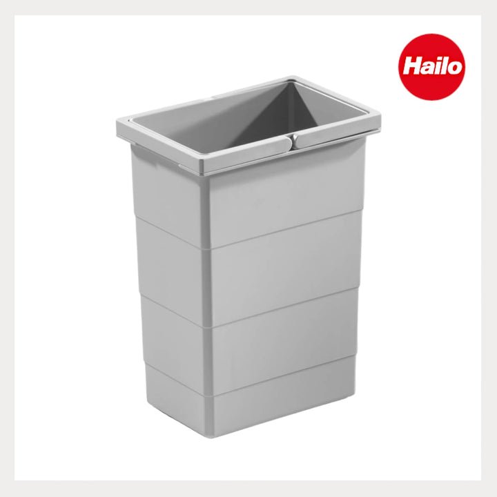 Hailo 8 L Inneneimer | Ersatz-Abfalleimer für Rondo, Allegro, Raumspar-Tandem Abfallsammler | Kunsts