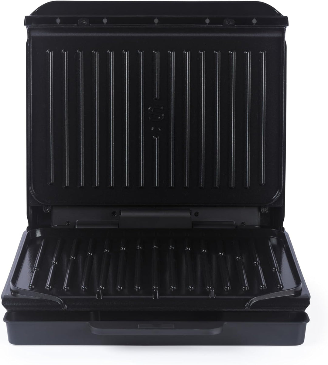 Salter ActiGrill Alltag – 4-Portionen-Mittelgrosser Gesundheitsgrill, Schwebendes Scharnier für dick