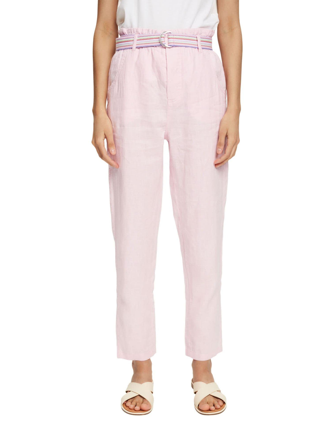 ESPRIT Damen Hose 36 690/Light Pink, 36 690/Light Pink