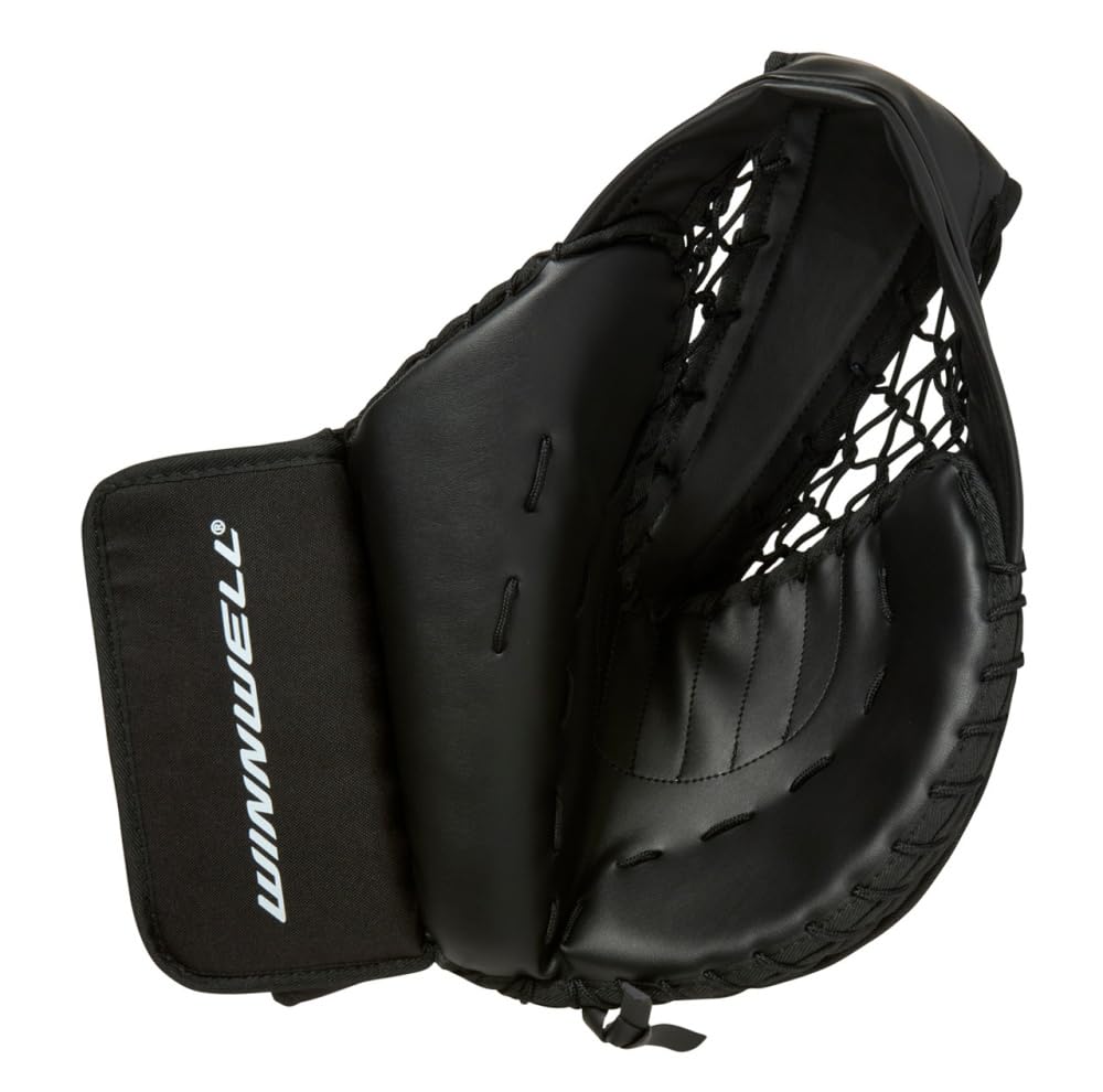WINNWELL Streethockey Fanghand GX6 Senior - Catcher - NUR FÜR STRASSENHOCKEY GEEIGNET Seite Regular