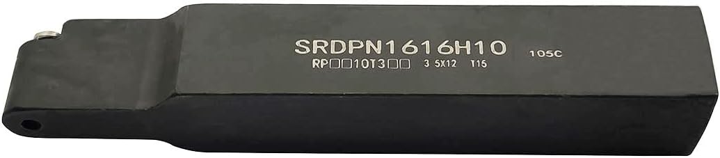 ASZLBYM 11 Stück RPMT10T3 MOE R5 Wendeschneidplatten-Fräseinsätze Klingenfräser mit 5/8"/16 mm SRDPN