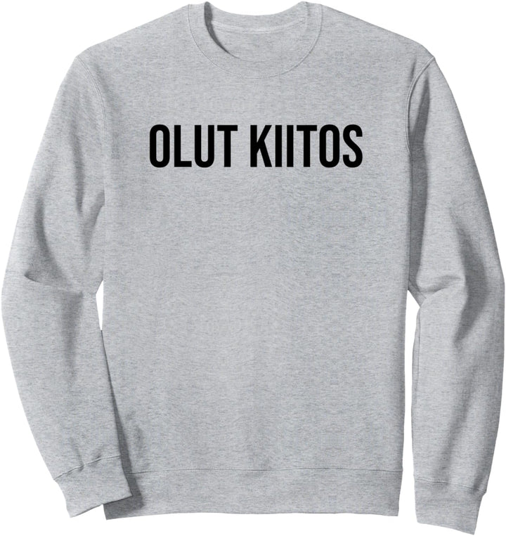 (Ein) Bier bitte auf Finnisch Finnland Bier Sweatshirt