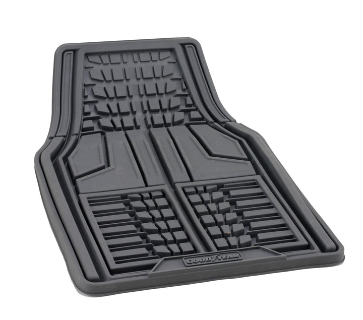 GoodYear 77116 – Universal-Fussmatten aus Gummi für vorne, Grau
