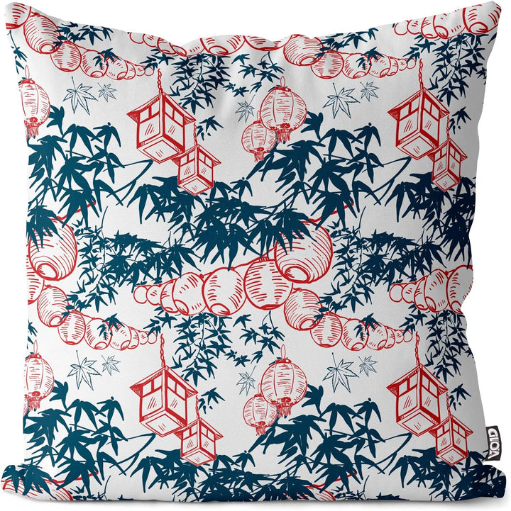 VOID Bambus Laternen Kissenbezug Kissenhülle Sofakissen Kissen Deko Outdoor-Kissen Dekokissen, Kisse