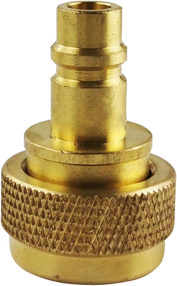 Quick Adapter Einstellbarer High- und Low-Side-Anschluss R134a Quick Coupler-Anschluss an R1234yf ，