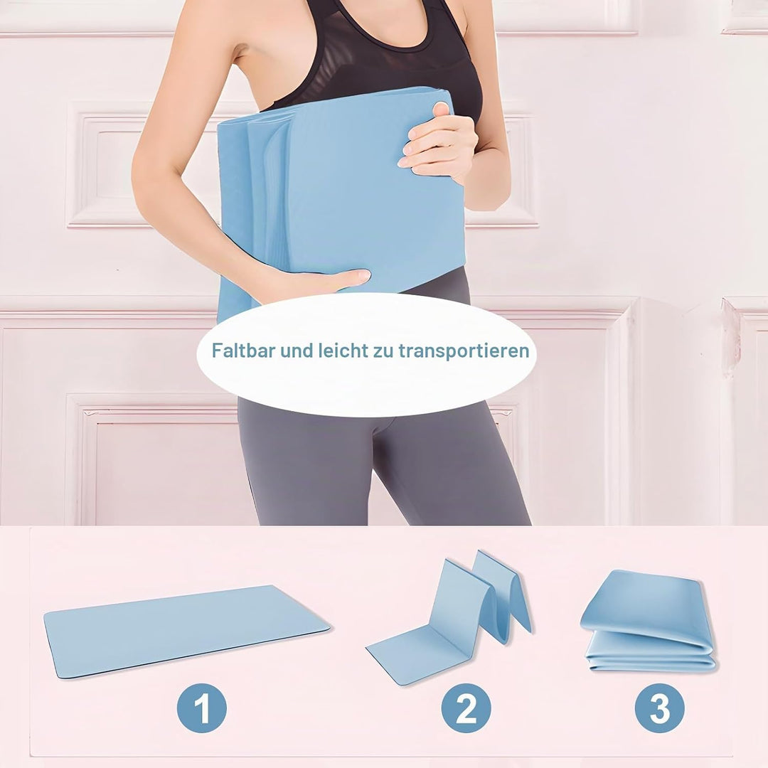 Gymnastikmatte, Yogamatte Rutschfest, Yogamatte, Sportmatte, Fitnessmatte, Gymnastikmatte, Trainings